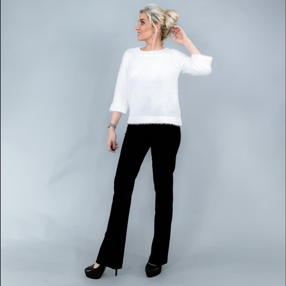 Fuzzy Sweater with Beading - Picture 10 of 14